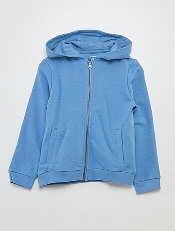 Sudadera con cremallera y capucha