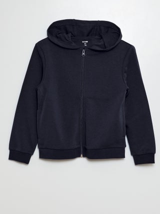 Sudadera con cremallera y capucha