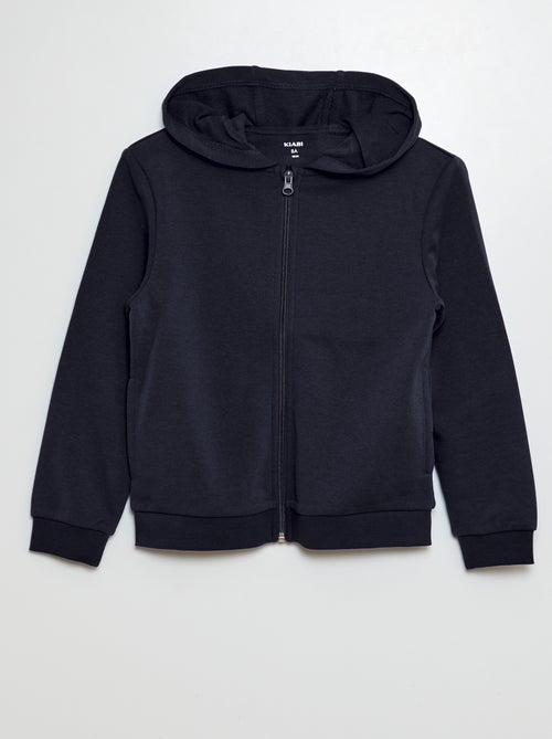 Sudadera con cremallera y capucha - Kiabi