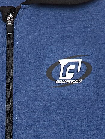 Sudadera con cremallera y capucha