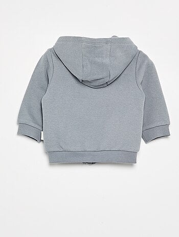 Sudadera con cremallera y capucha