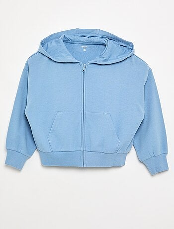 Sudadera con cremallera y capucha