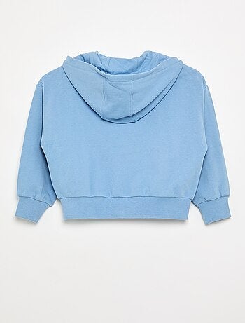 Sudadera con cremallera y capucha