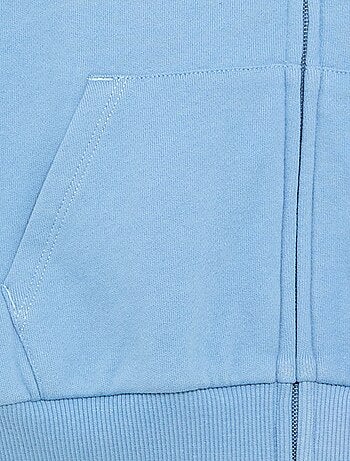 Sudadera con cremallera y capucha