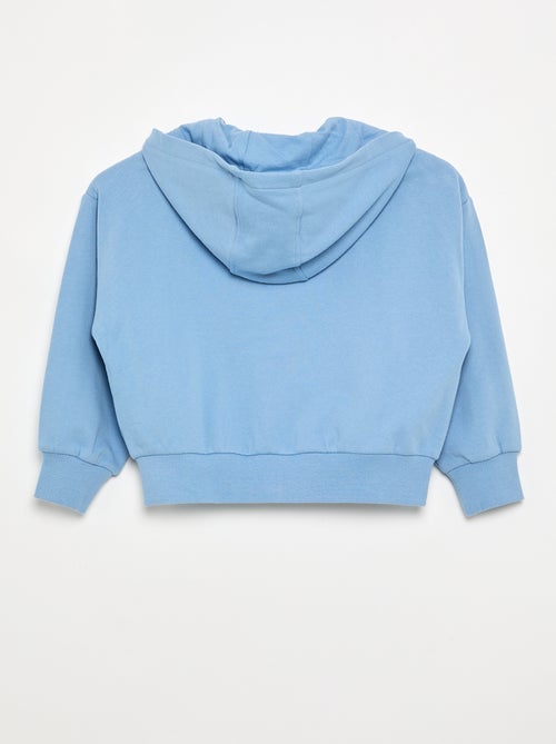 Sudadera con cremallera y capucha - Kiabi