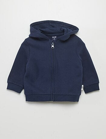 Sudadera con cremallera y capucha
