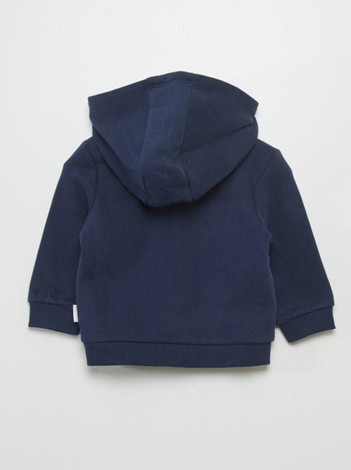 Sudadera con cremallera y capucha - Kiabi