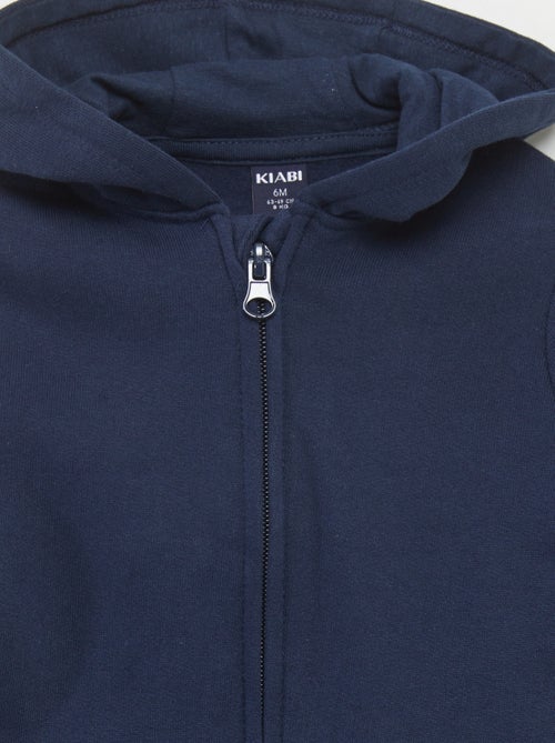 Sudadera con cremallera y capucha - Kiabi