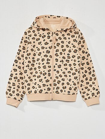 Sudadera con cremallera y capucha - Kiabi