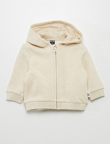 Sudadera con cremallera y capucha