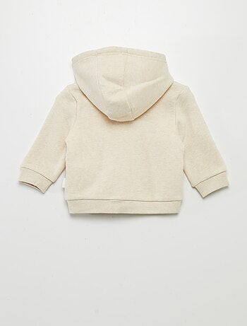 Sudadera con cremallera y capucha