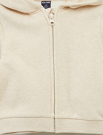 Sudadera con cremallera y capucha