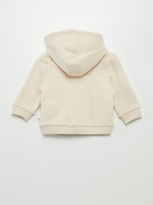 Sudadera con cremallera y capucha - Kiabi