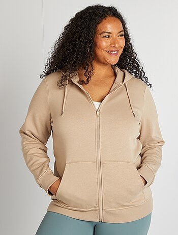 Sudadera con cremallera y capucha