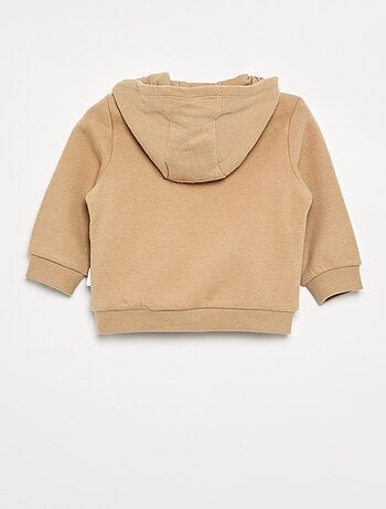 Sudadera con cremallera y capucha