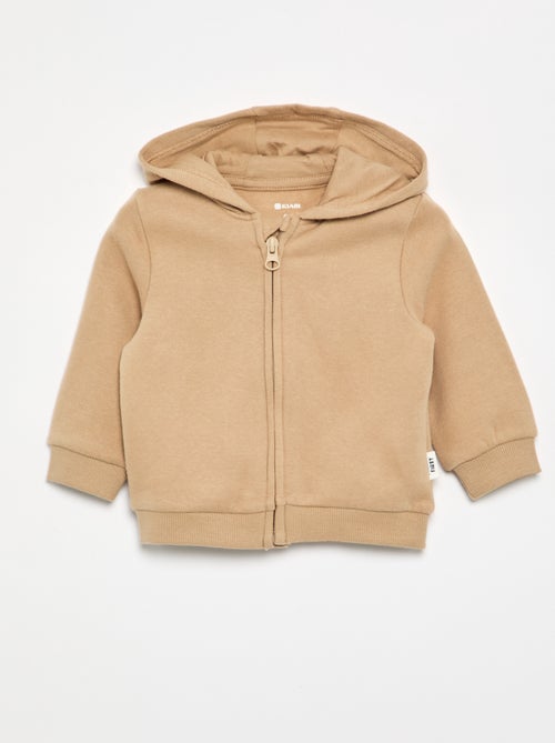 Sudadera con cremallera y capucha - Kiabi