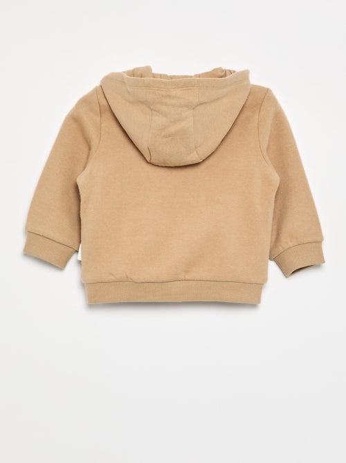 Sudadera con cremallera y capucha - Kiabi