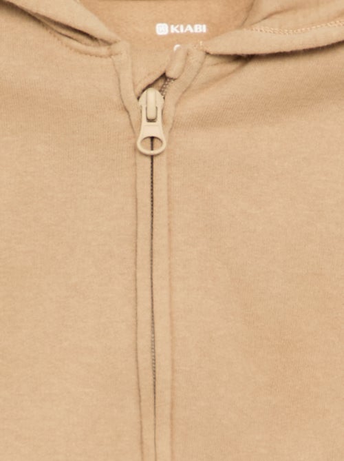 Sudadera con cremallera y capucha - Kiabi