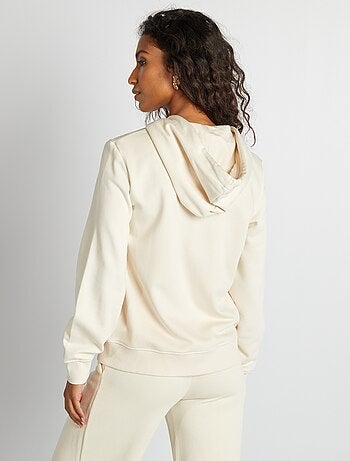 Sudadera con cremallera y capucha