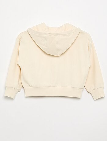 Sudadera con cremallera y capucha