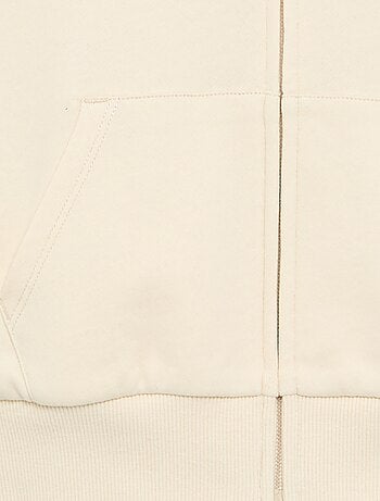 Sudadera con cremallera y capucha