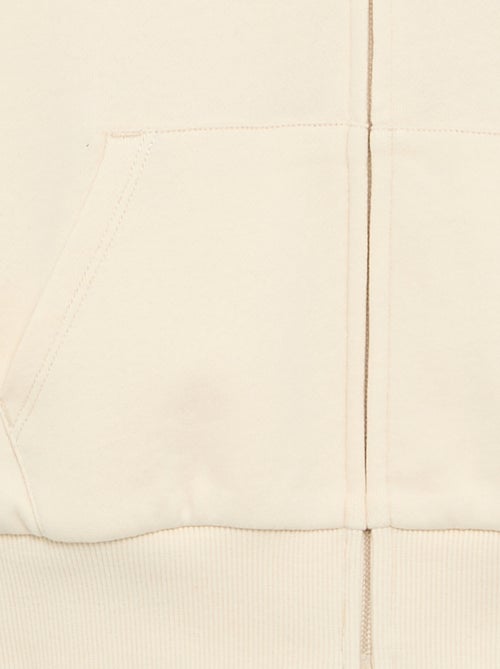 Sudadera con cremallera y capucha - Kiabi