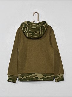 Sudadera con cremallera y capucha - Kiabi