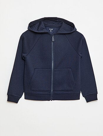 Sudadera con cremallera y capucha con apertura con cremallera e imán - So Easy