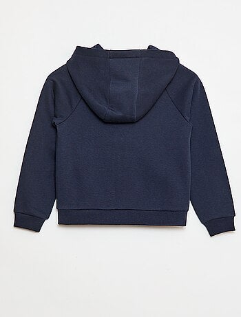 Sudadera con cremallera y capucha con apertura con cremallera e imán - So Easy