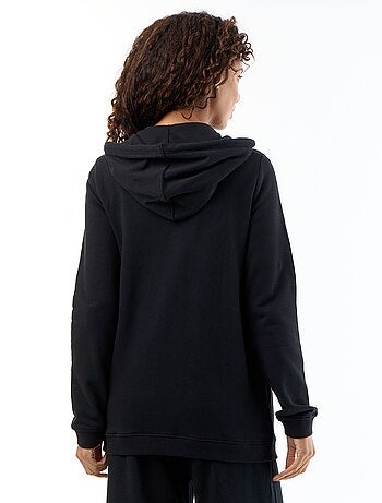 Sudadera con cremallera y capucha de lactancia