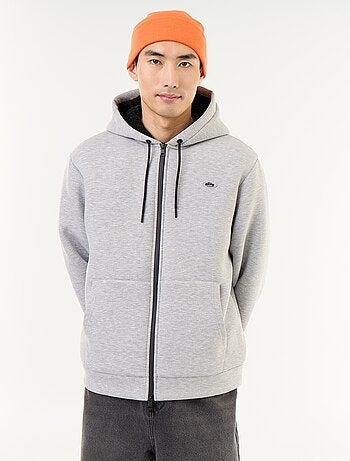 Sudadera con cremallera y capucha de neopreno