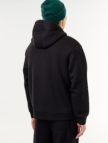 Sudadera con cremallera y capucha de neopreno