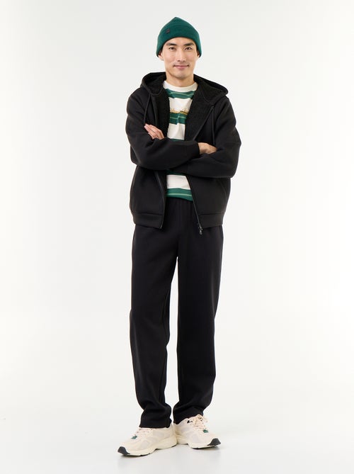 Sudadera con cremallera y capucha de neopreno - Kiabi