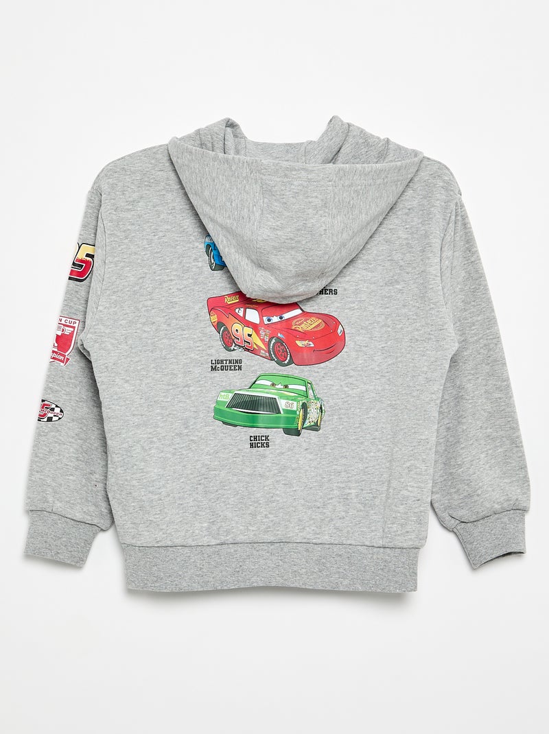 Sudadera con cremallera y capucha 'Disney' 'Cars' Gris - Kiabi