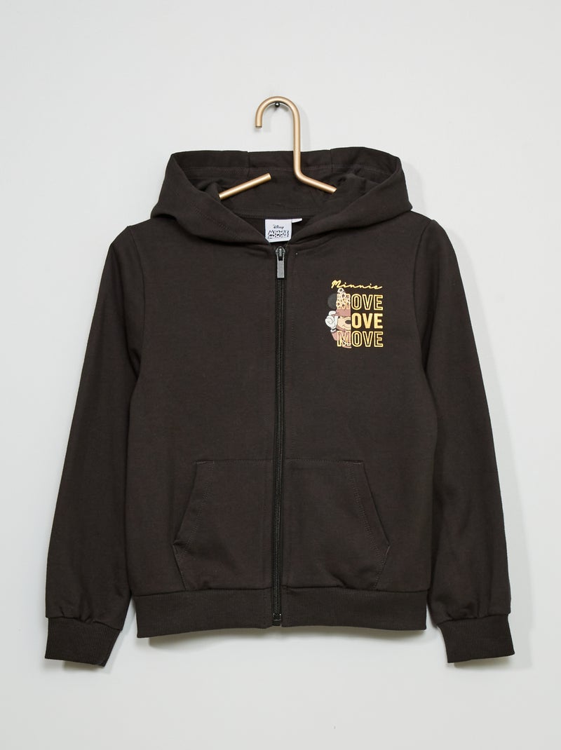 Sudadera con cremallera y capucha 'Disney' GRIS - Kiabi