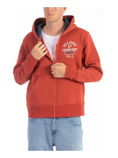 Sudadera con cremallera y capucha DJANGO 'Rica Lewis' - Kiabi