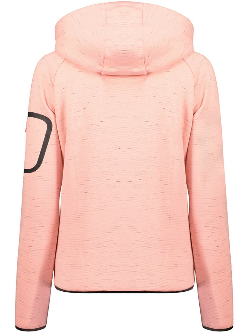 Sudadera con cremallera y capucha fanatic – canadian peak Azul escarchado - Kiabi