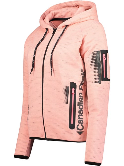 Sudadera con cremallera y capucha fanatic – canadian peak - Kiabi Sudadera con cremallera y capucha fanatic – canadian peak - Kiabi