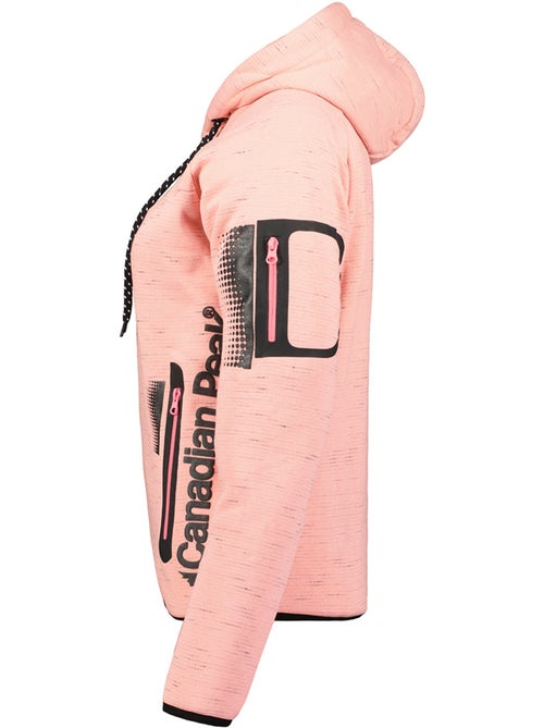 Sudadera con cremallera y capucha fanatic – canadian peak - Kiabi Sudadera con cremallera y capucha fanatic – canadian peak - Kiabi