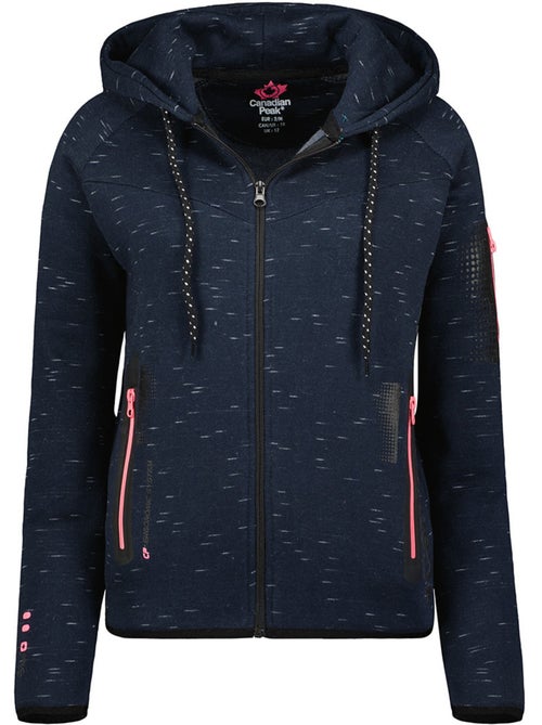 Sudadera con cremallera y capucha fanatic – canadian peak - Kiabi Sudadera con cremallera y capucha fanatic – canadian peak - Kiabi