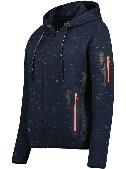 Sudadera con cremallera y capucha fanatic – canadian peak - Kiabi Sudadera con cremallera y capucha fanatic – canadian peak - Kiabi