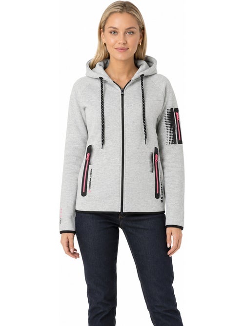 Sudadera con cremallera y capucha fanatic – canadian peak - Kiabi Sudadera con cremallera y capucha fanatic – canadian peak - Kiabi