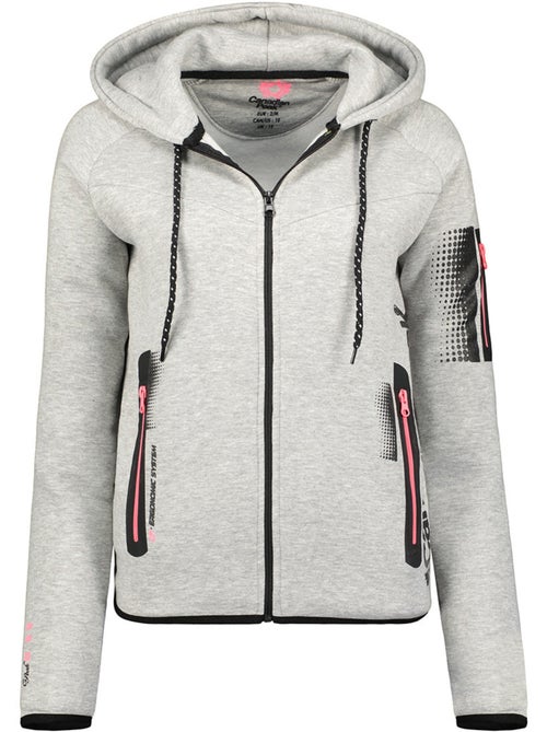 Sudadera con cremallera y capucha fanatic – canadian peak - Kiabi Sudadera con cremallera y capucha fanatic – canadian peak - Kiabi