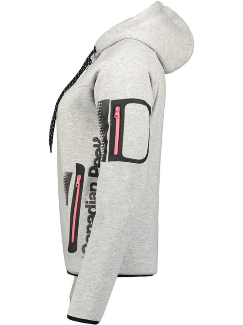 Sudadera con cremallera y capucha fanatic – canadian peak - Kiabi Sudadera con cremallera y capucha fanatic – canadian peak - Kiabi