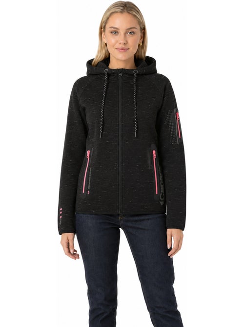 Sudadera con cremallera y capucha fanatic – canadian peak - Kiabi Sudadera con cremallera y capucha fanatic – canadian peak - Kiabi