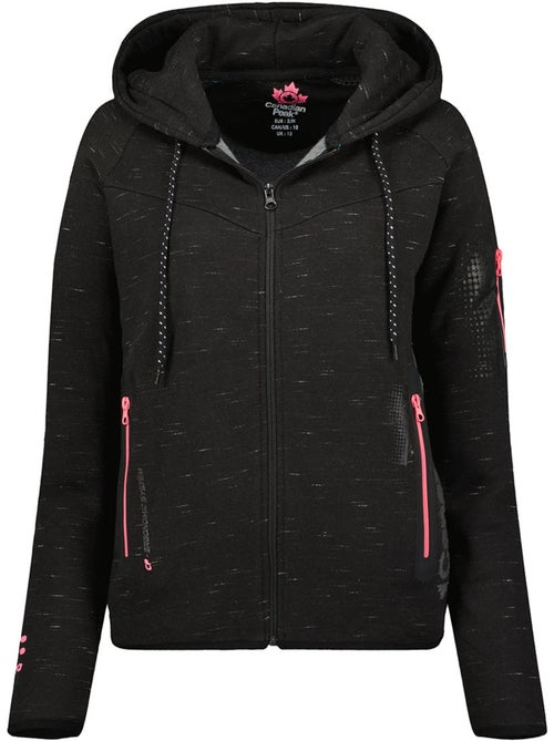 Sudadera con cremallera y capucha fanatic – canadian peak - Kiabi Sudadera con cremallera y capucha fanatic – canadian peak - Kiabi