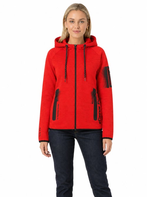 Sudadera con cremallera y capucha fanatic – canadian peak - Kiabi Sudadera con cremallera y capucha fanatic – canadian peak - Kiabi
