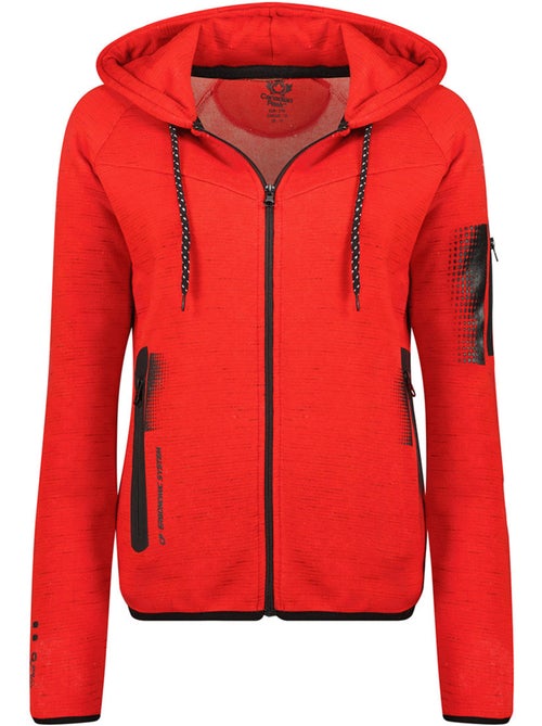 Sudadera con cremallera y capucha fanatic – canadian peak - Kiabi Sudadera con cremallera y capucha fanatic – canadian peak - Kiabi
