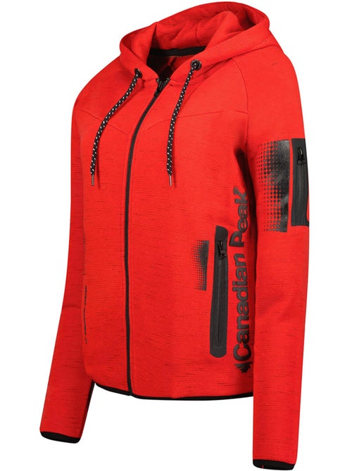 Sudadera con cremallera y capucha fanatic – canadian peak - Kiabi Sudadera con cremallera y capucha fanatic – canadian peak - Kiabi