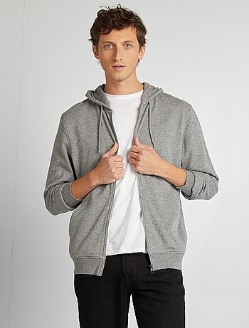 Sudadera con cremallera y capucha